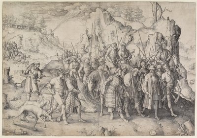 Conversion of St. Paul by Lucas van Leyden